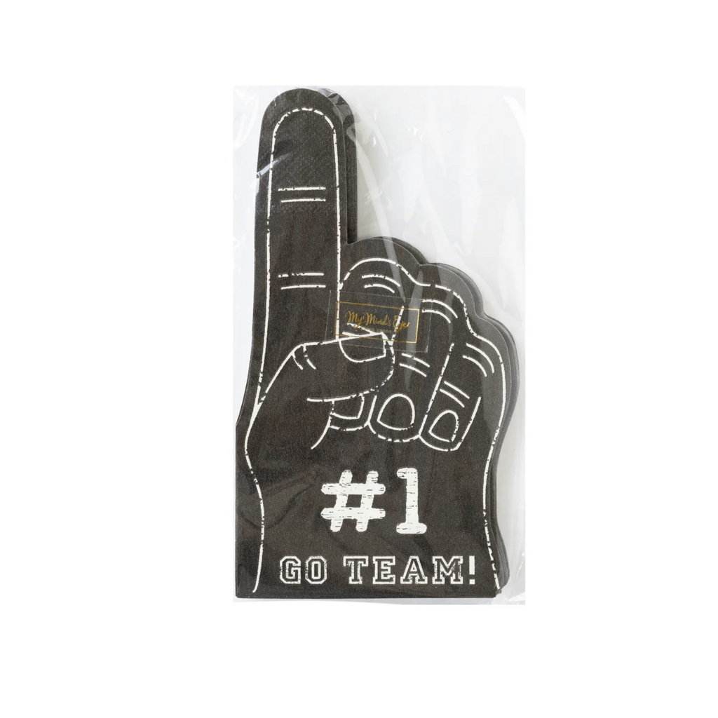 Football #1 Hand Shaped Napkins