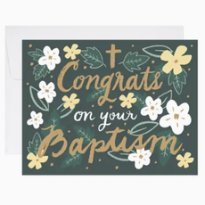 Baptism Congrats Card