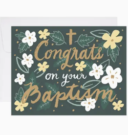 Baptism Congrats Card