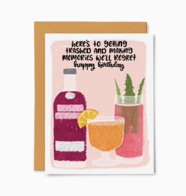 Getting Trashed & Making Memories Card