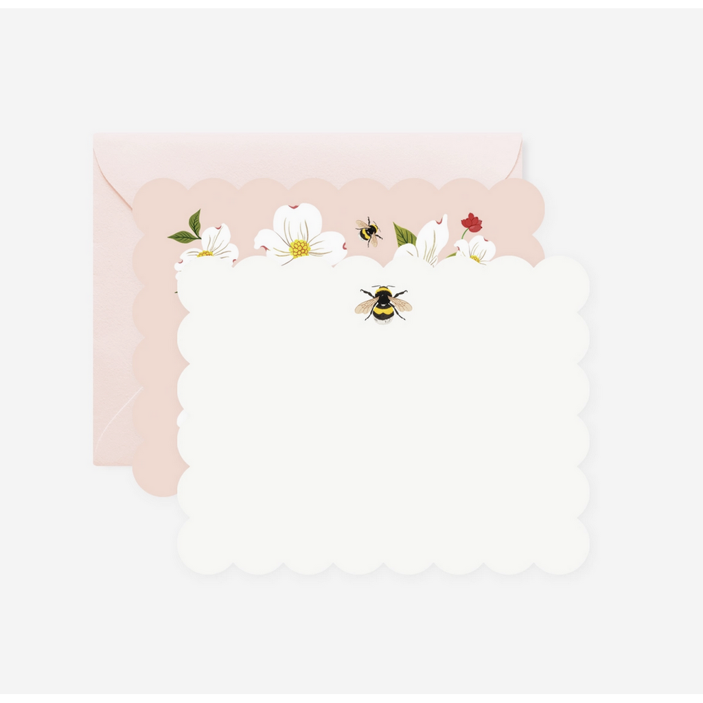 Dogwood Notecards, Set of 4