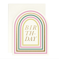 Arched Birthday Card