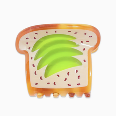 Avocado Toast Hair Claw Clip