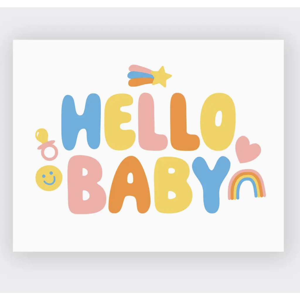 Bubbly Baby Card