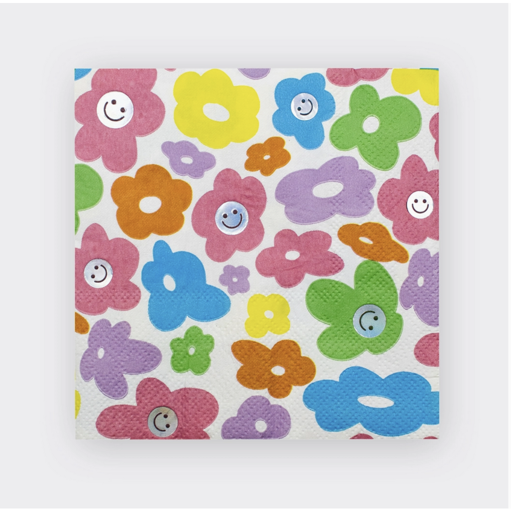 Happy Daze Beverage Paper Napkin