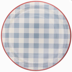 Hamptons Chambray Gingham Plates