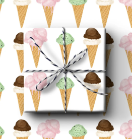 Ice Cream Cones Wrap Roll