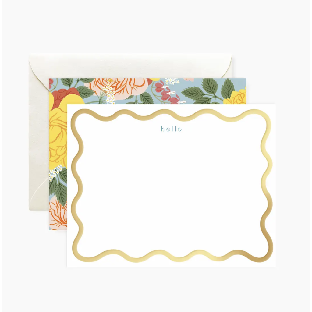 Nostalgic Florals Notecards, Set of 4