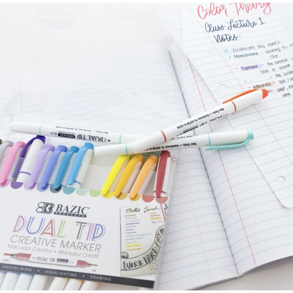 Dual Tip Creative Markers