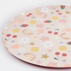 Happy Face Icons Dinner Plates Happy Face Icons Dinner Plates