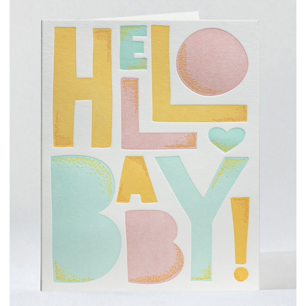 Happy Hello Baby Card