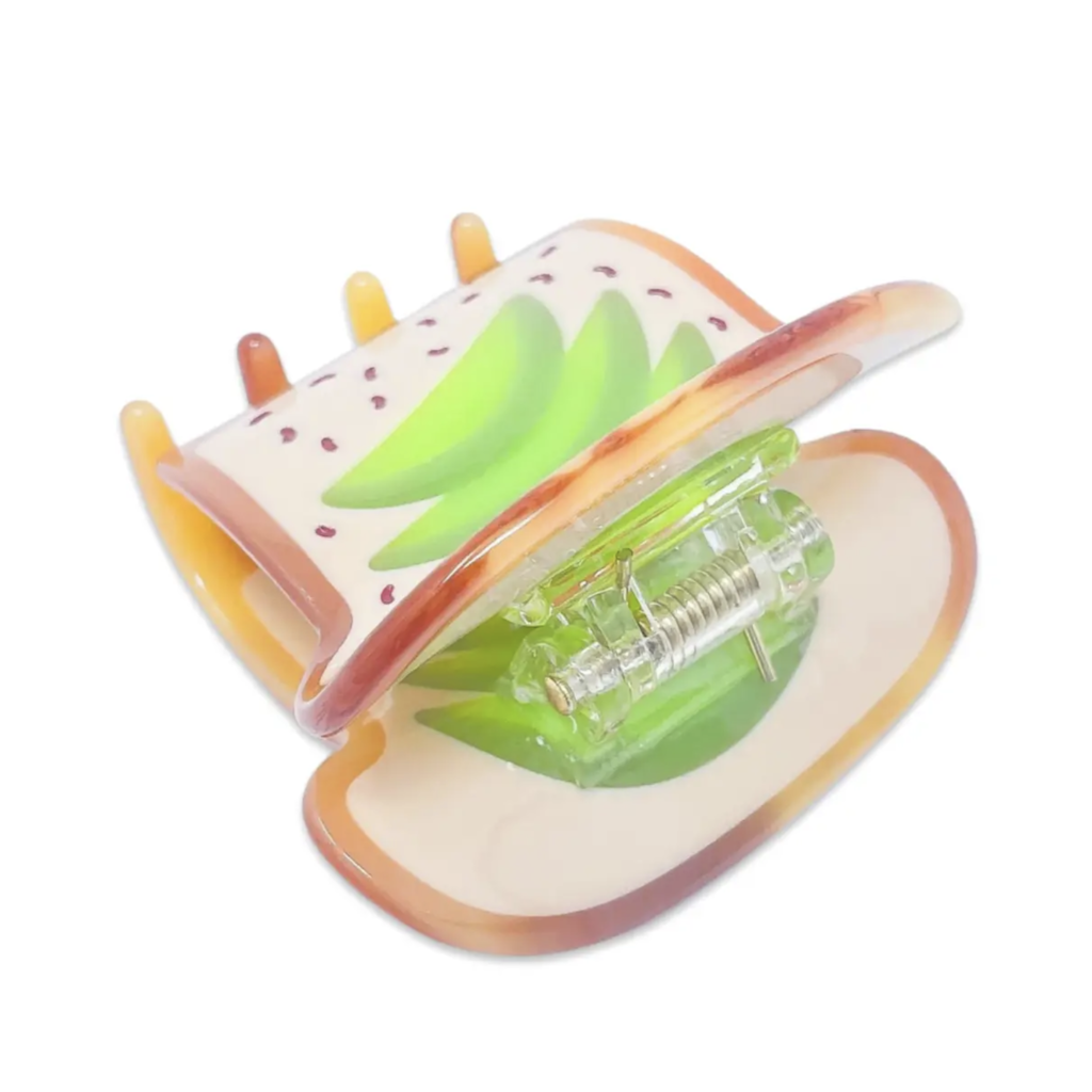 Avocado Toast Hair Claw Clip