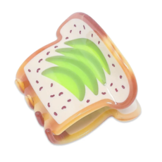 Avocado Toast Hair Claw Clip