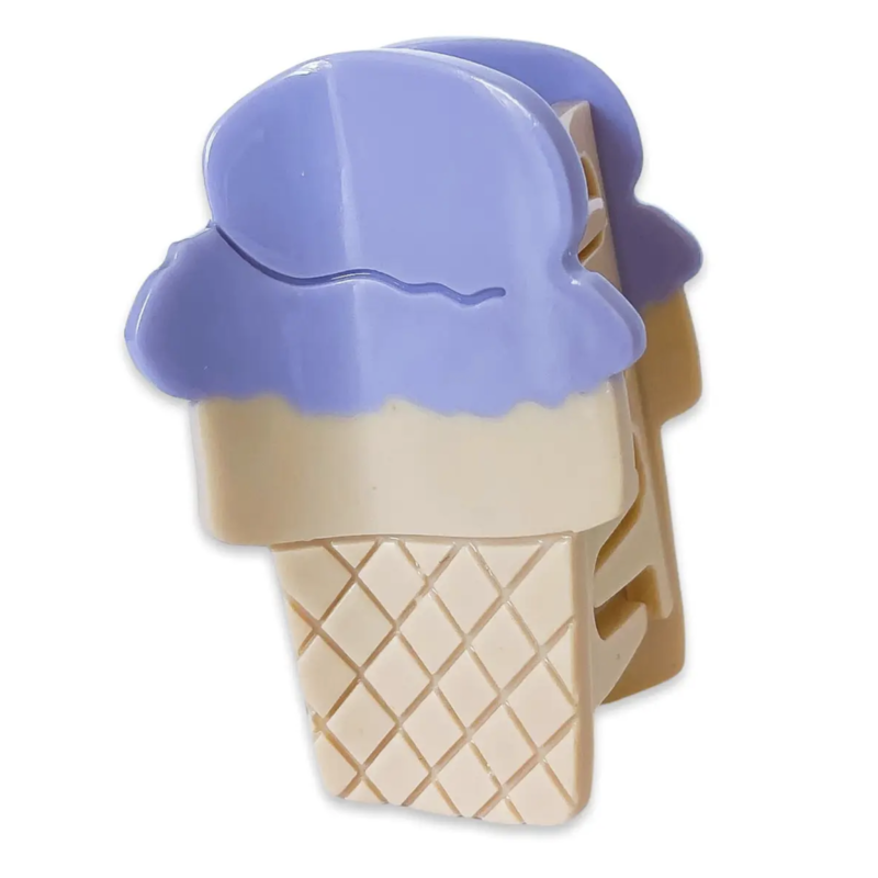 Mini Ice Cream Hair Claw Clip