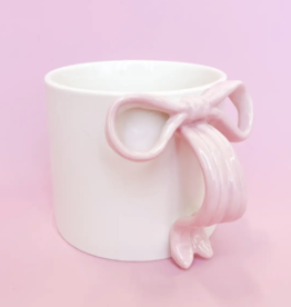 Pink Bow Mug 15oz