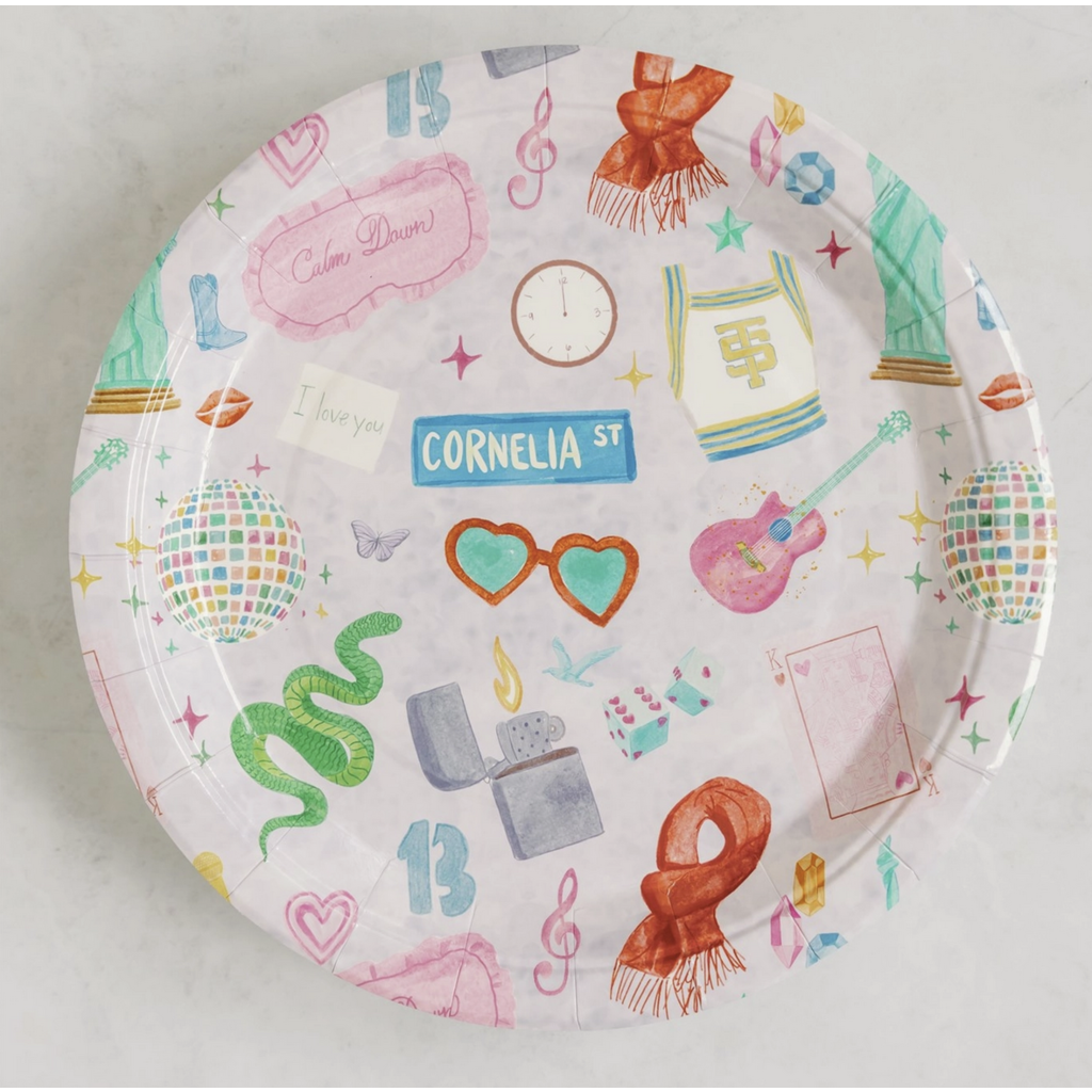 Taylor Swift Paper Plate Pack