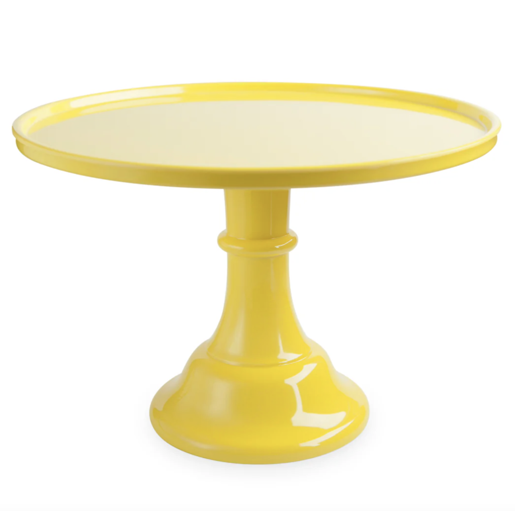 Yellow Melamine Cake Stand