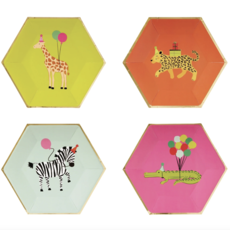 8pc Party Animal Lunch Plates