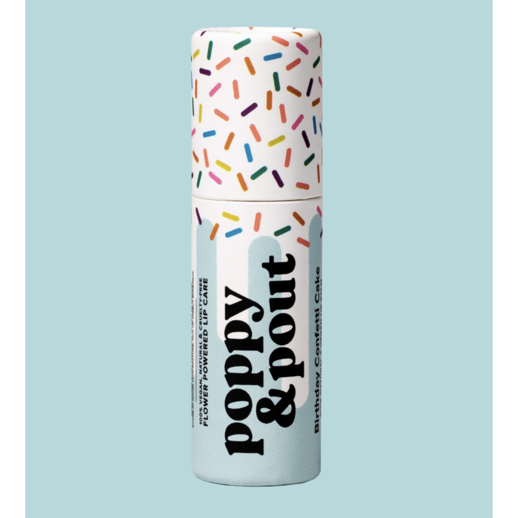 Blue Birthday Cake Lip Balm