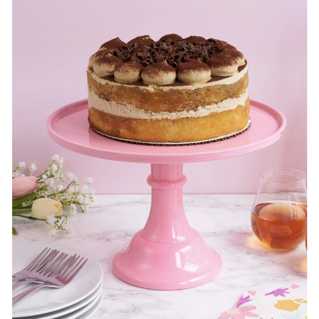 Pink Melamine Cake Stand