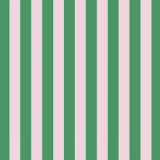 Roll of Green/Pink Stripe Wrapping Paper - 3 Sheets