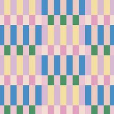 Roll of Bright Stripe Wrapping Paper - 3 Sheets
