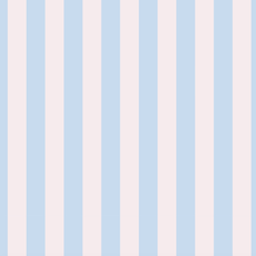 Roll of Pastel Blue/Blush Wrapping Paper - 3 Sheets
