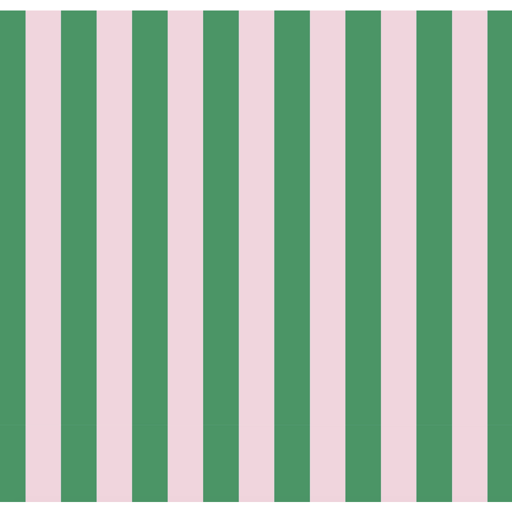 Green/Pink Stripe Wrapping Paper Sheet