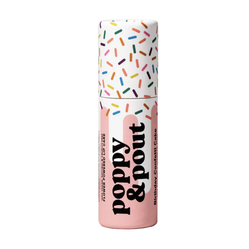 Pink Birthday Confetti Cake Lip Balm