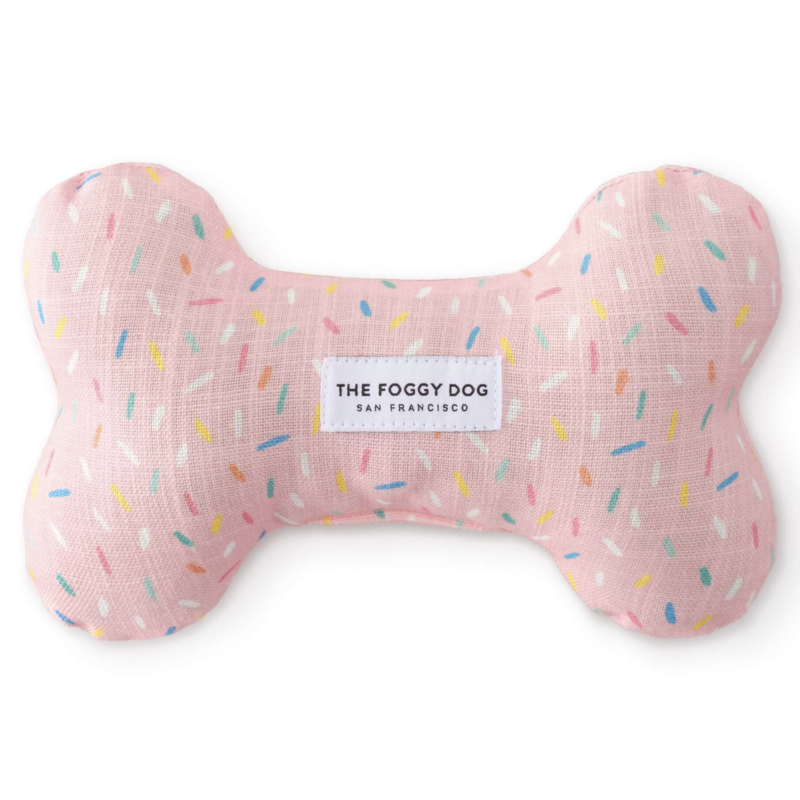 Sprinkles Dog Squeaky Toy