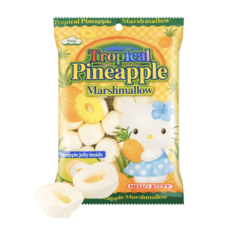 Tropical Pineapple Hello Kitty Marshmallows