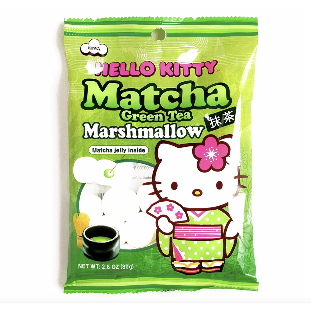 Matcha Green Tea Hello Kitty Marshmallows