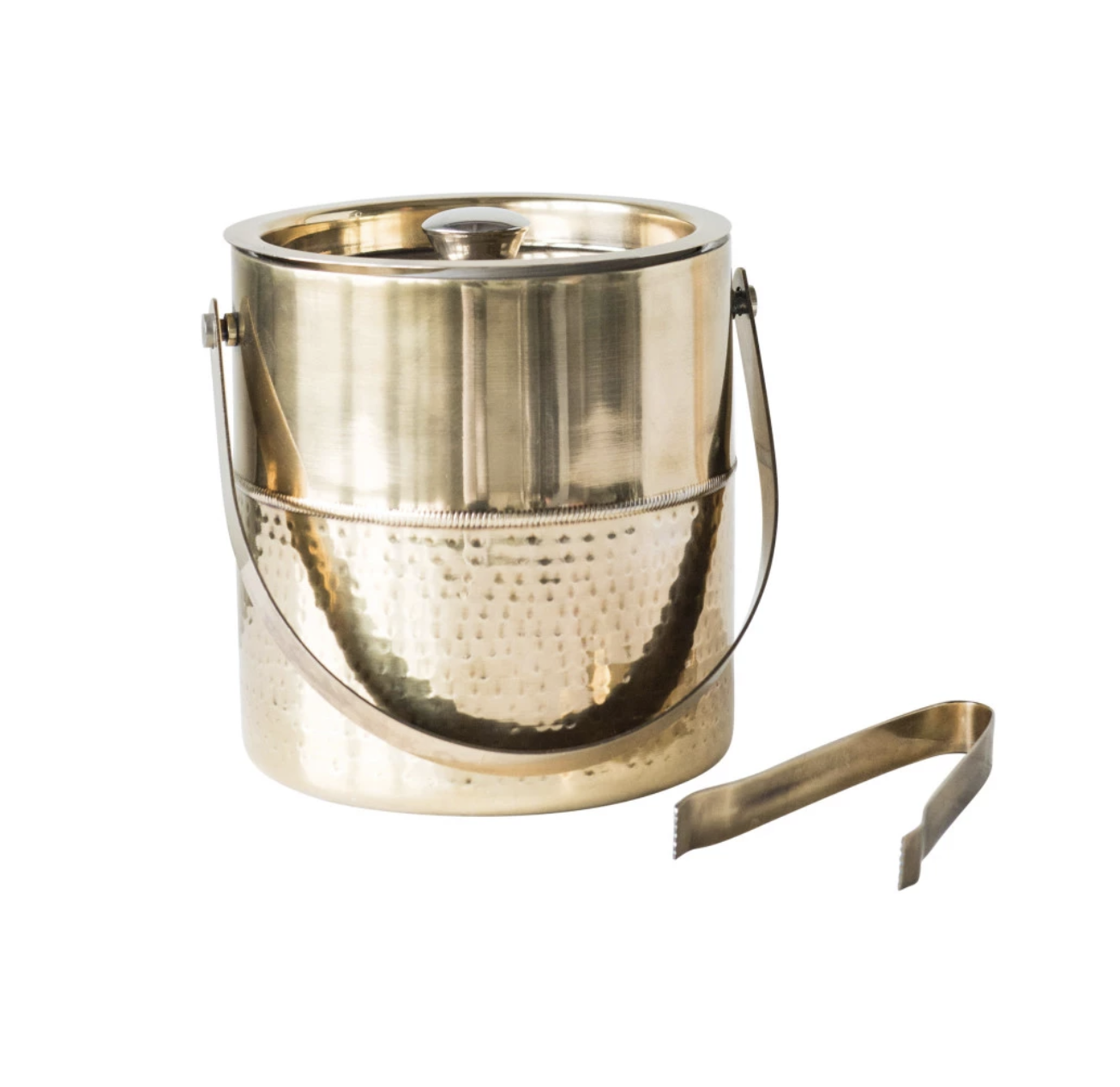 Ice Bucket with Tongs - Rock Paper Scissors
