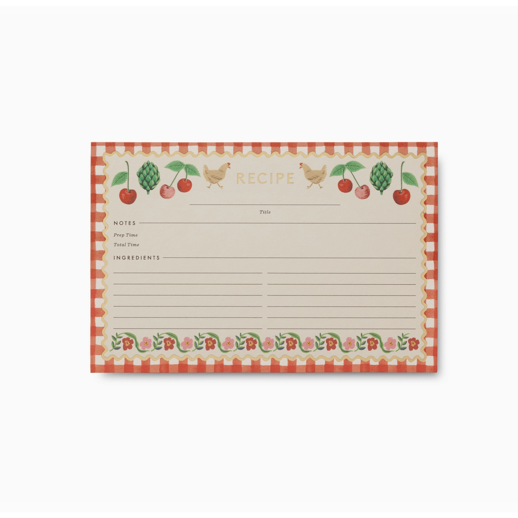 Cherry Farm Recipe Cards