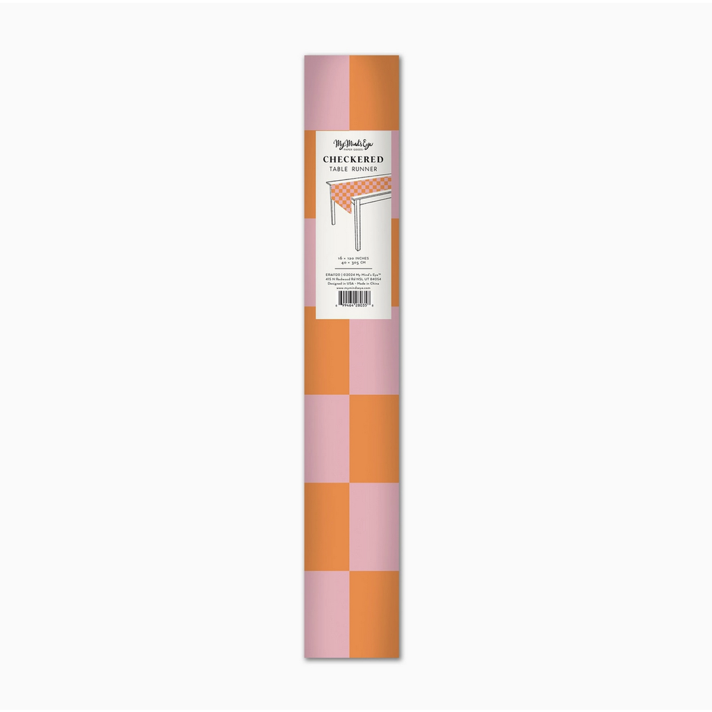 Checked Table Runner