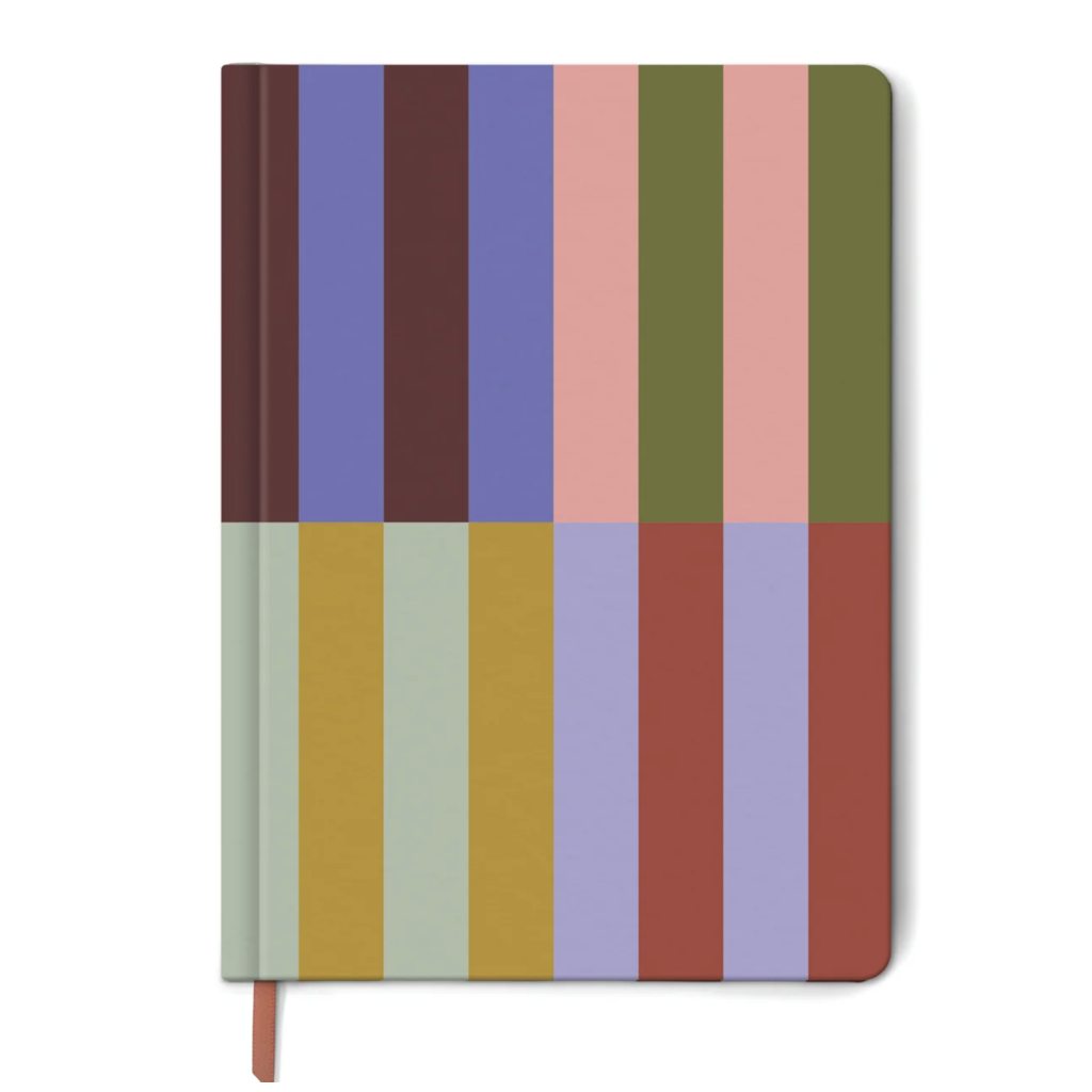 Bold Stripe Jumbo Soft Touch Journal