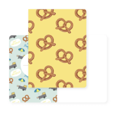 Hot Pretzels Pocket Journal