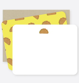 Tacos Flat Notecard Set