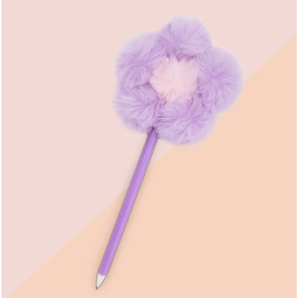 Flower Fuzzy Pen