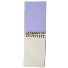 Lilac & Ochre Stripes Large Chunky Notepad