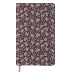 Burgundy Vintage Floral Journal