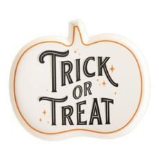 Trick Or Treat Shaped Bamboo Plate