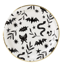 Spooky Sketches Icons Plates