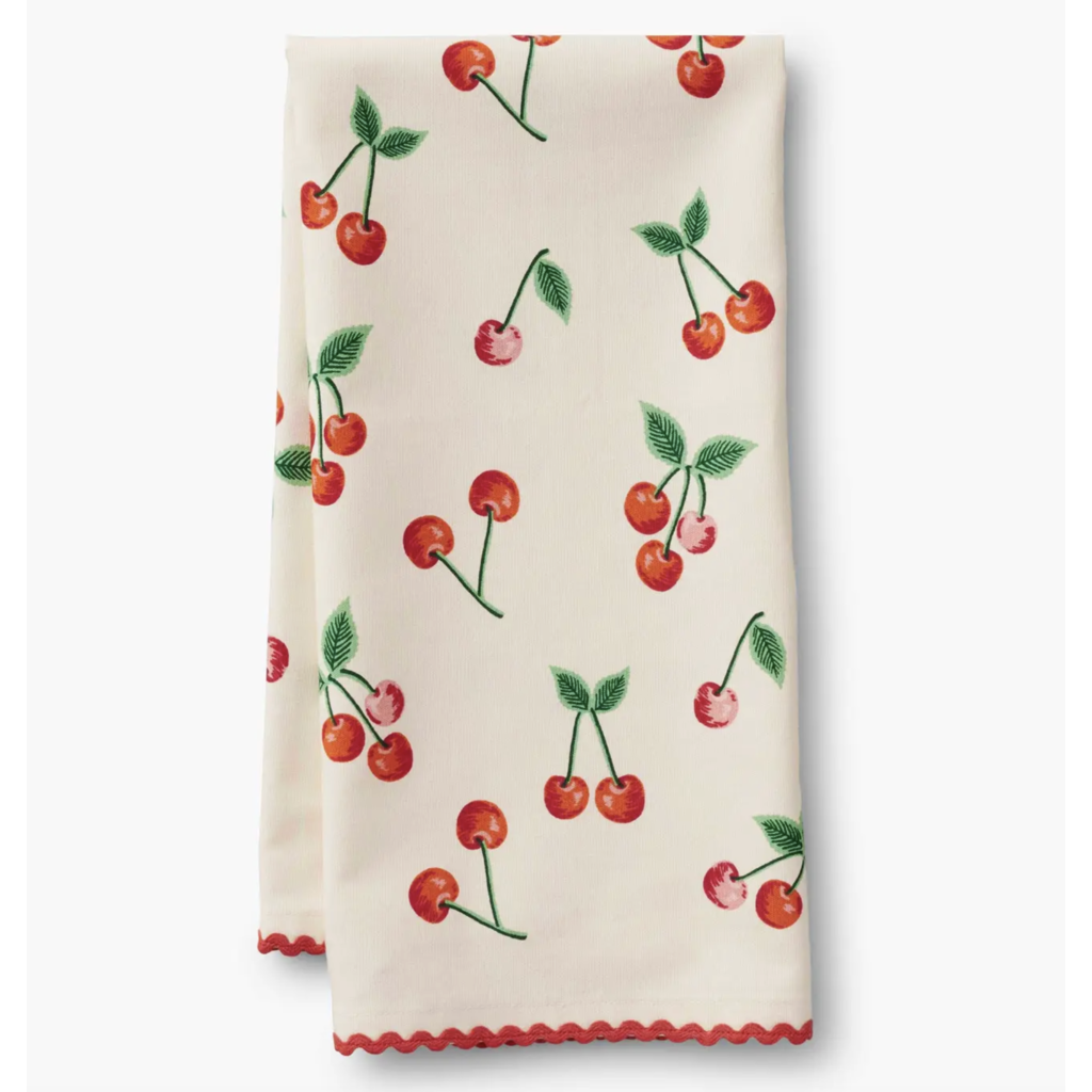 Cherries Tea Towel