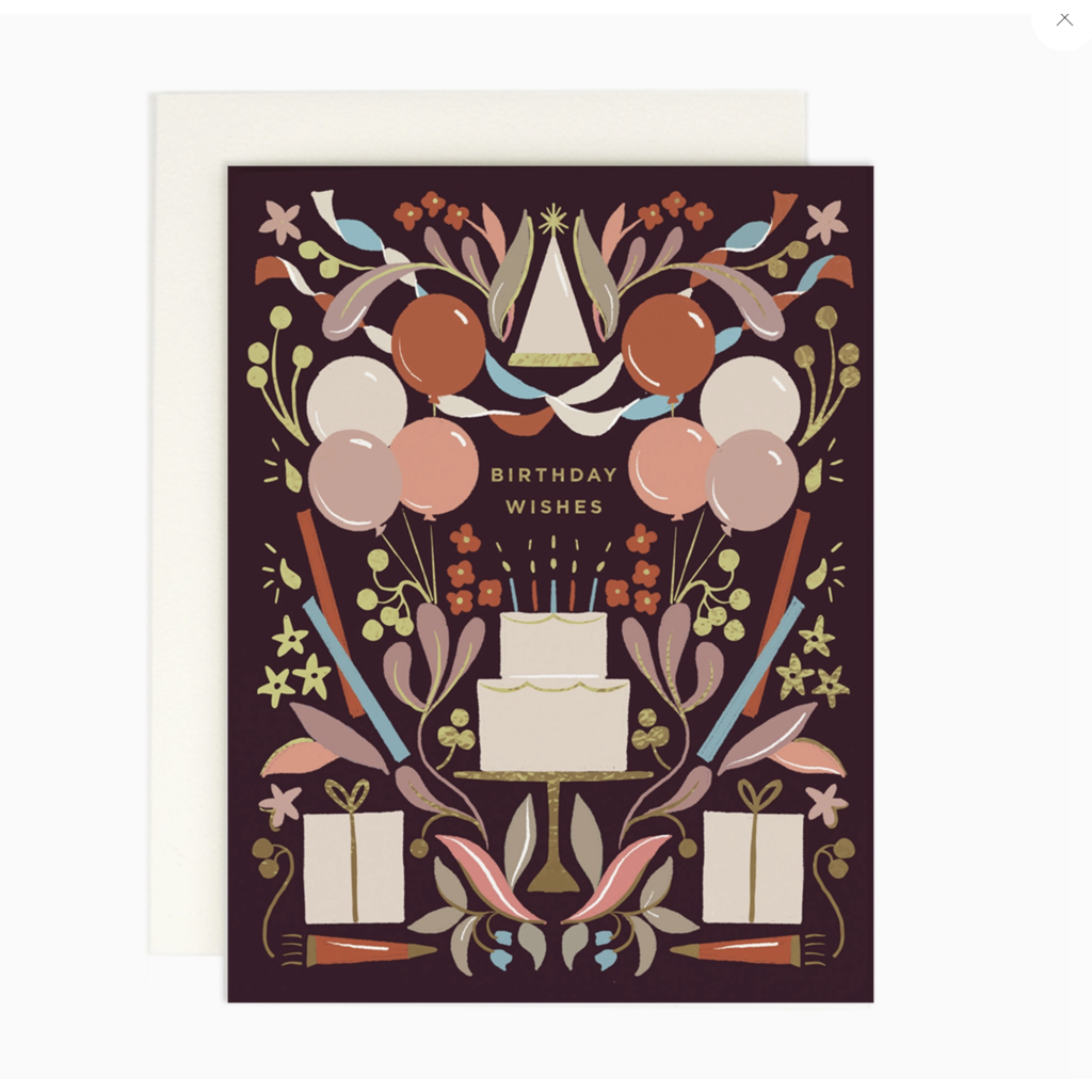 Birthday Celebration Card Rock Paper Scissors