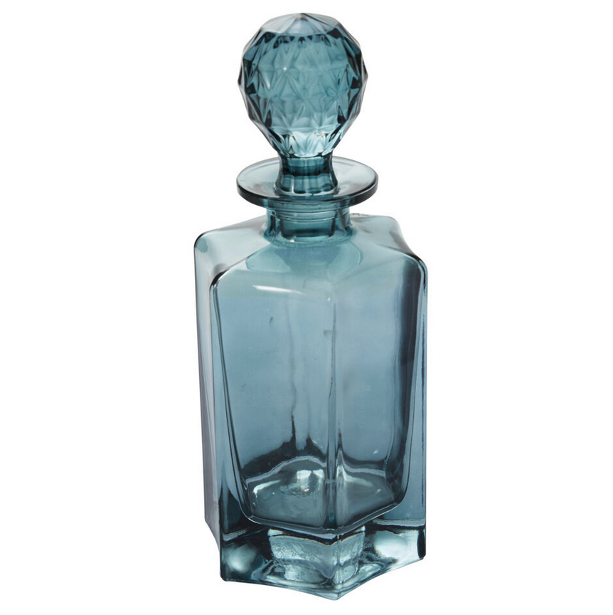 Baudelaire Decanter Blue Rock Paper Scissors
