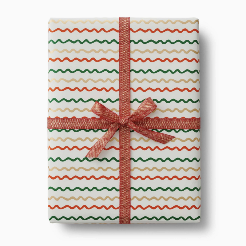 Ribbon Stripe Continuous Wrapping Roll