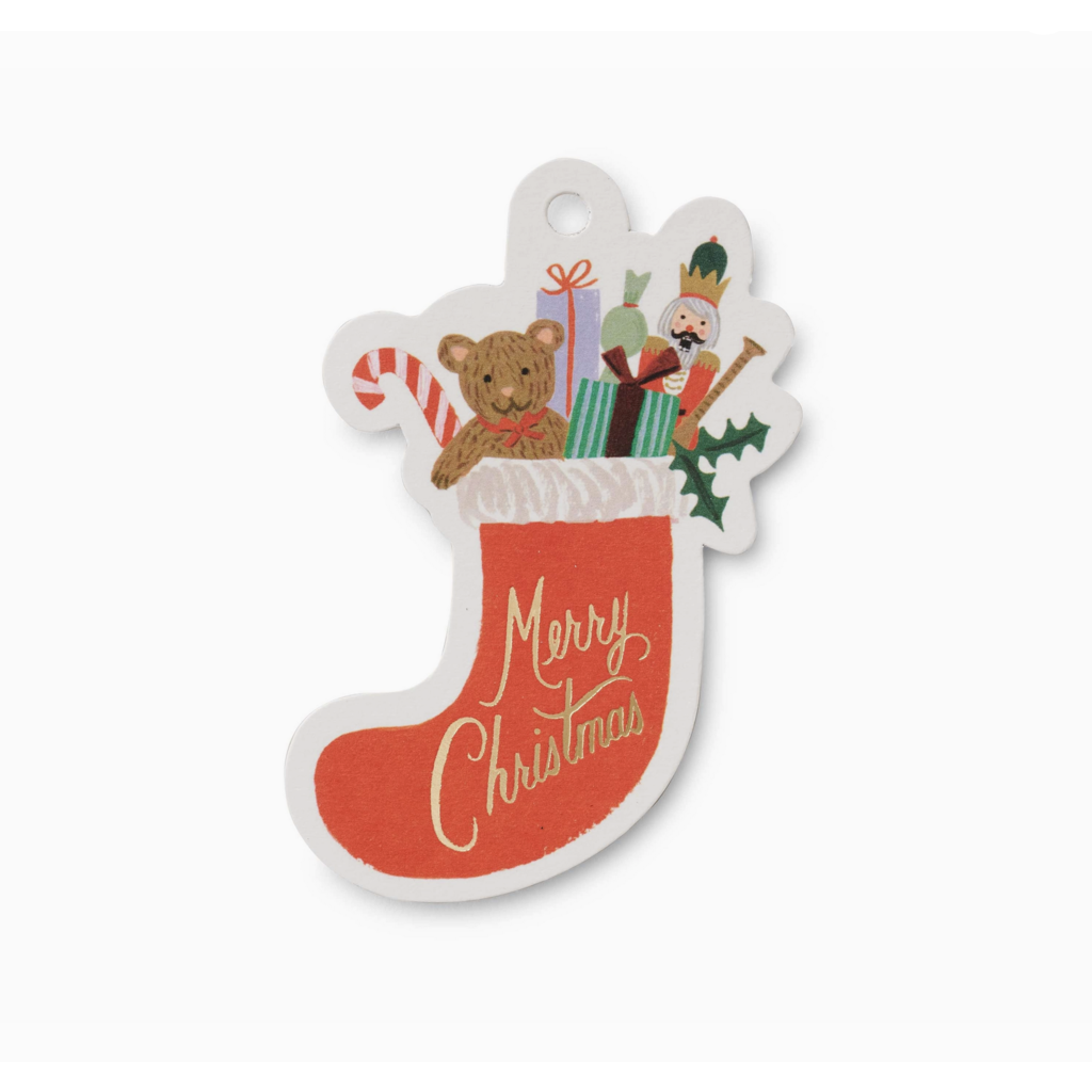 Nutcracker Stocking Gift Tags Pack