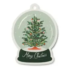 Pack of 8 Snow Globe Gift Tag