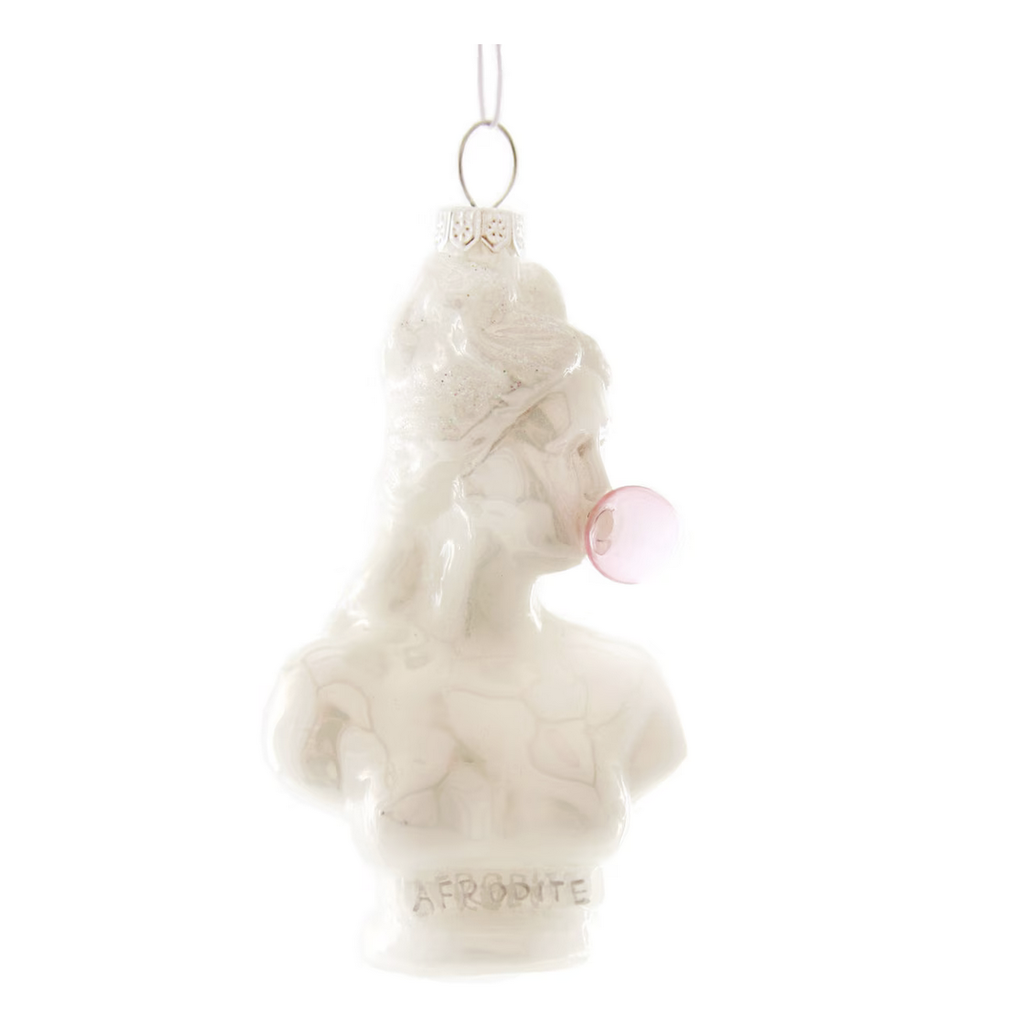 Classical Bust Ornament w/ Bubble Gum
